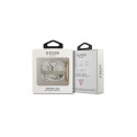 Guess GUA3HCHMAG AirPods 3 cover grey/grey Marble Strap Collection