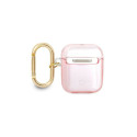 Guess GUA2HHTSP AirPods cover pink/pink Strap Collection
