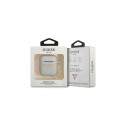 Guess GUA2LSC4EG AirPods cover grey/grey Silicone Charm 4G Collection