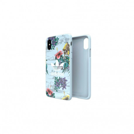 Adidas OR SnapCase Floral case for iPhone X / Xs - gray