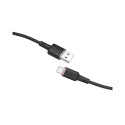 Acefast USB cable - USB Type C 1.2m, 3A black (C2-04 black)