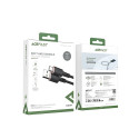 Acefast USB cable - USB Type C 1.2m, 3A black (C2-04 black)