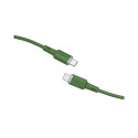 Acefast C2-03-CC USB-C - USB-C PD QC cable 60W 3A 480Mb/s 1.2m - green