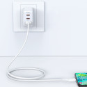 Acefast USB cable - USB Type C 1.2m, 3A white (C2-04 white)