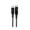 Acefast C6-03 Black USB-C - USB-C PD QC cable 100W 5A 480Mb/s 2m - black