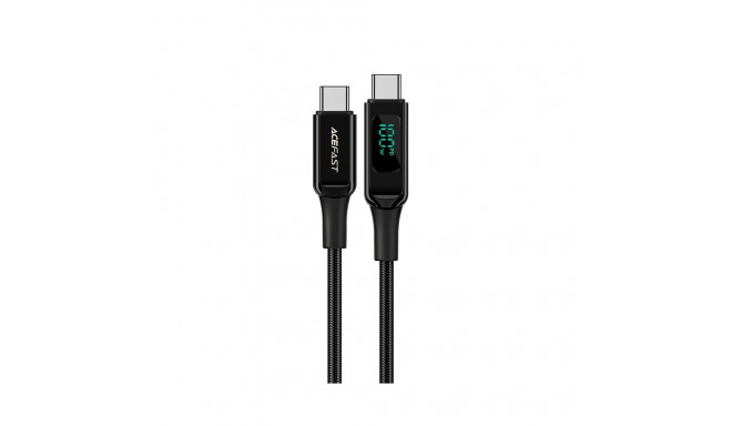 Acefast C6-03 Black USB-C - USB-C PD QC cable 100W 5A 480Mb/s 2m - black