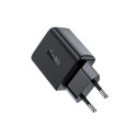 Acefast GaN USB Type-C 30W charger, PD, QC 3.0, AFC, FCP black (A21 black)