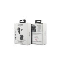 Guess GUTWSJL4GBK TWS Bluetooth headphones + black/black 4G docking station