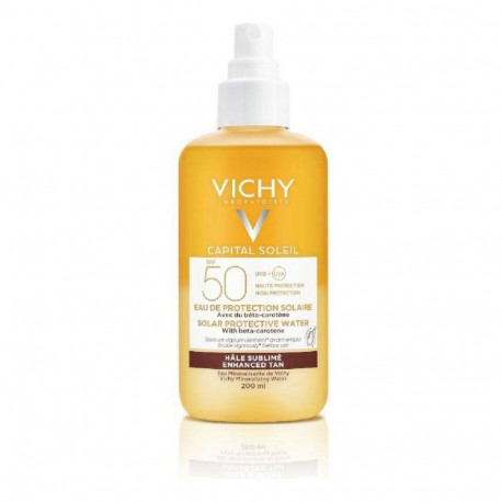 Sun Block Capital Soleil Enhanced Tan Vichy 101094 Spf 50 Spf 50 200 ml