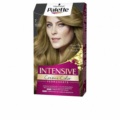 Püsivärv Schwarzkopf Palette Intensive Nº 7-Rubio Medio (1 Ühikut)