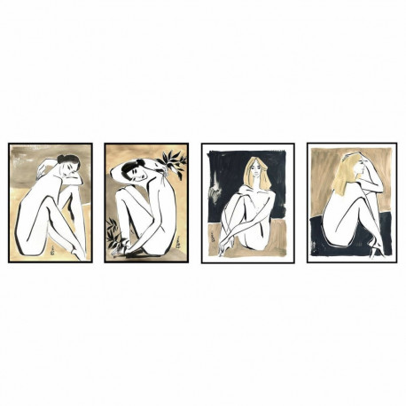 Canvas DKD Home Decor polystyrene Canvas 50 x 2,8 x 70 cm