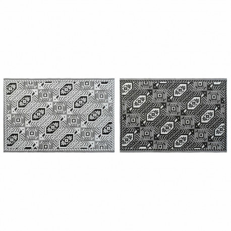 Vaip DKD Home Decor Valge Must Etniline (2 Ühikut) (150 x 210 cm)