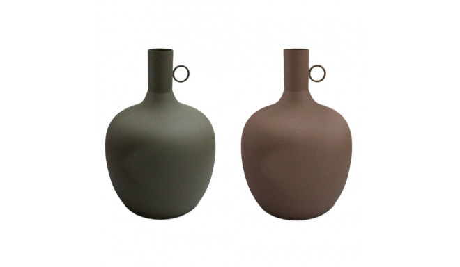 Vase DKD Home Decor Aluminium Urban (27 x 27 x 43 cm) (2 Units)