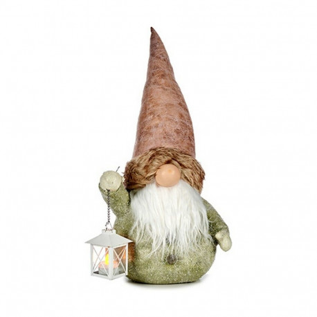 Decorative Figure Krist+ JGK8H19062 JGK8H19062 Grey Pink Lantern Goblin 21,5 x 53 x 27 cm