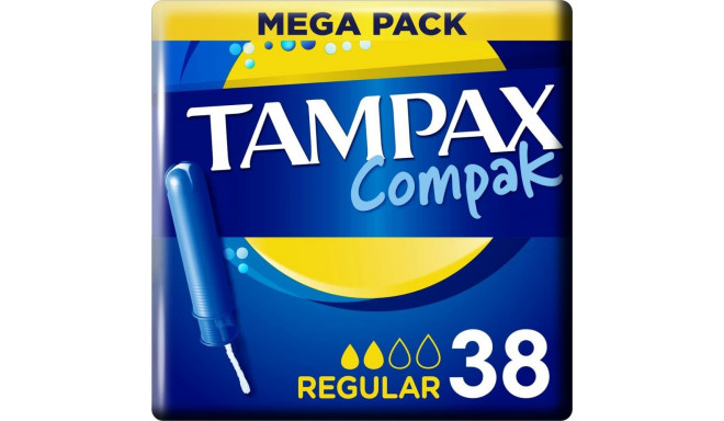 Regular Tampons Tampax Compak 38 unidades