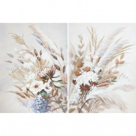 Kangas DKD Home Decor Mänd Kangas 90 x 3,7 x 120 cm