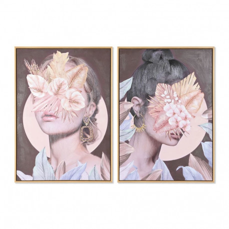 Kangas DKD Home Decor polüstüreen Kangas 50 x 3,5 x 70 cm