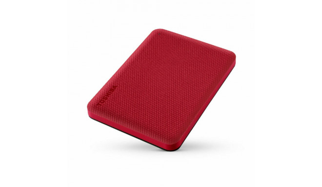 Väline Kõvaketas Toshiba CANVIO ADVANCE Punane 4 TB USB 3.2 Gen 1