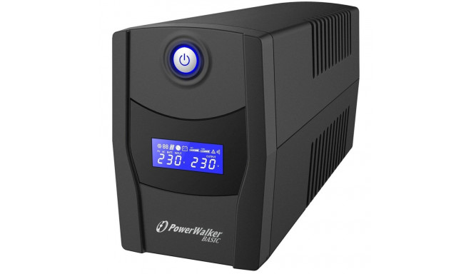 Uninterruptible Power Supply System Interactive UPS Power Walker VI 600 STL 360 W