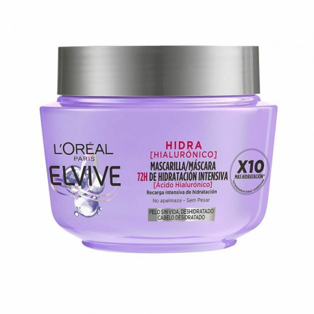 Hair Mask L'Oreal Make Up Elvive Hidra Hialurónico 300 ml Hyaluronic Acid