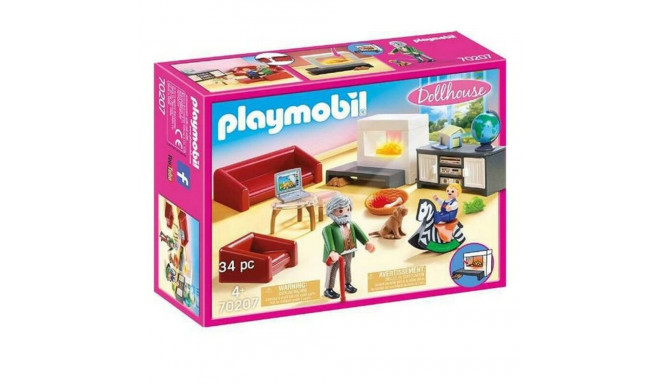 Playset Dollhouse Living Room Playmobil 70207 Dining set (34 pcs)
