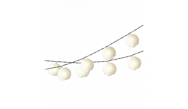 Wreath of LED Lights Lumineo Exterior Solar White (7,5 m)