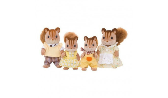Set of Dolls   Sylvanian Families 4172 Family Ecureuil Roux