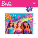 Pusle Barbie MaxiFloor 60 Tükid, osad 70 x 1,5 x 50 cm