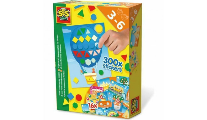 Hariv mäng kolm ühes SES Creative I'm learning to recognize shapes