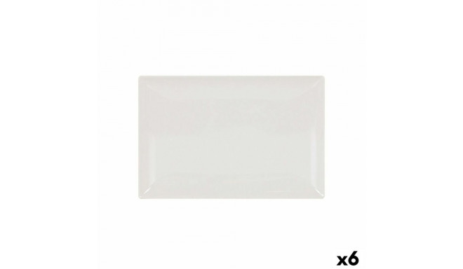 Serving Platter La Mediterránea Elite Rectangular 30 x 20 x 2,5 cm (6 Units)