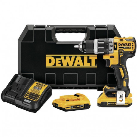 DeWALT käsipuur DCD796D2-QW võtmeta padruniga 1.6kg, must, kollane