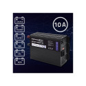 Qoltec Smart Monolith Battery Charger for LiFePO4 AGM GEL SLA batteries | 10A | 24V