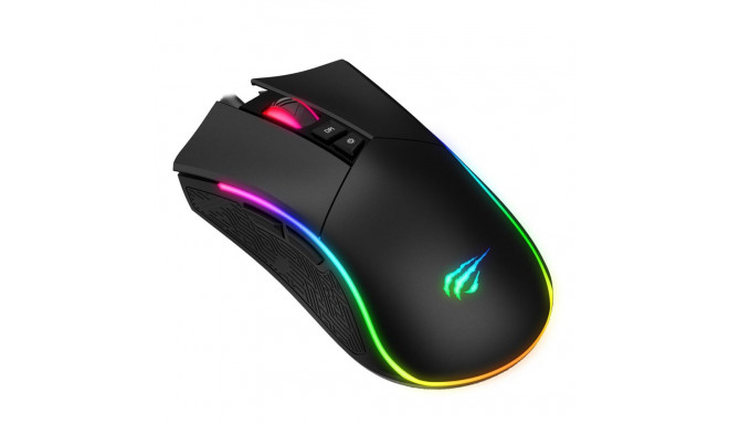 Havit MS1001S - optiline paremakäeline mängurihiir, USB Type A, must-hall