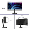 Philips 3000 series 34B2U3600C/00 arvutimonitor 86,4 cm (34") 3440 x 1440 pikslit Wide Quad HD LCD m