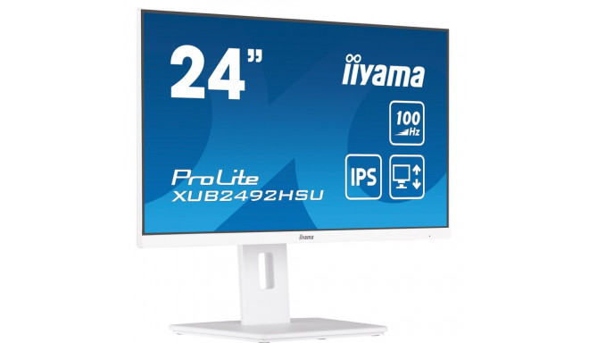 iiyama 24" IPS-tehnoloogiaga paneel 150 mm kõrgusreguleeritava alusega ja 100 Hz värskendussageduseg