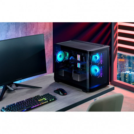 FSP S380-BA Case Mini Tower mITX, mATX Black ARGB