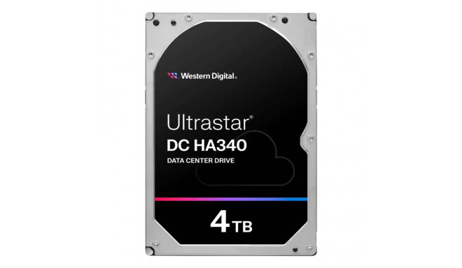 Western Digital Ultrastar 0B47076 sisemine kõvaketas 4 TB 7200 RPM 256 MB 3.5" Serial ATA