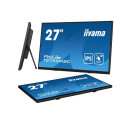 iiyama ProLite 27” Optical Bonded PCAP 10pt touchscreen monitor with IPS panel technology, edge-to-e