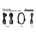iiyama ProLite 27” PCAP 10pt puuteekraan IPS-paneeli tehnoloogia ja peegeldusvastase kattega