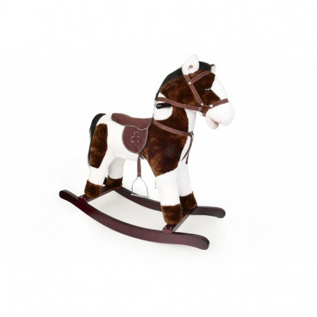 Kiikhobune, pruun-valge