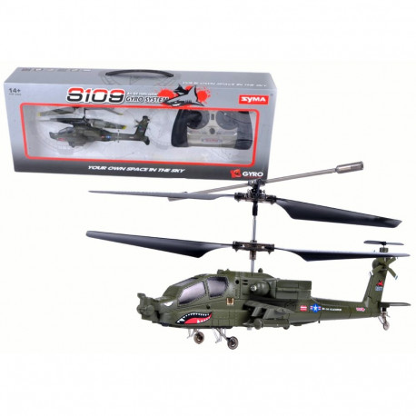 Zdalnie Sterowany helikopter S109G SYMA RC roheline