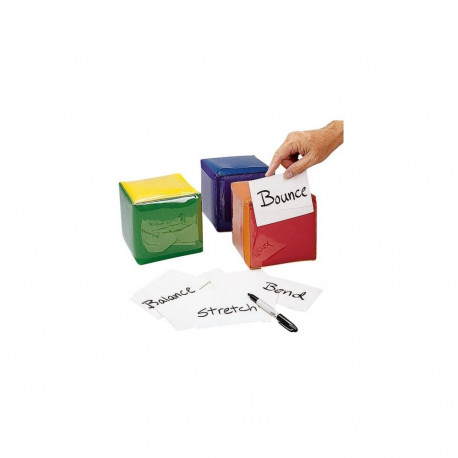 Täring taskutega, 15x15x15 cm, 3 tk komplektis