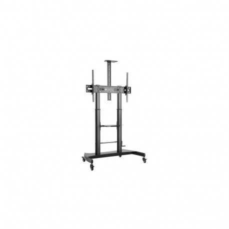 Techly Steel Trolley Floor Support with adjustable height, for TV from 60'' to 100