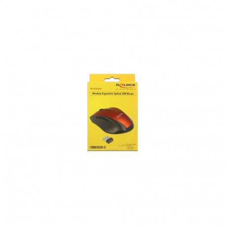 DeLOCK 12493 mouse Right-hand RF Wireless Optical 1600 DPI