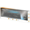 "MANHATTAN Funk-Tastatur-Maus-Set MWK7350 black"
