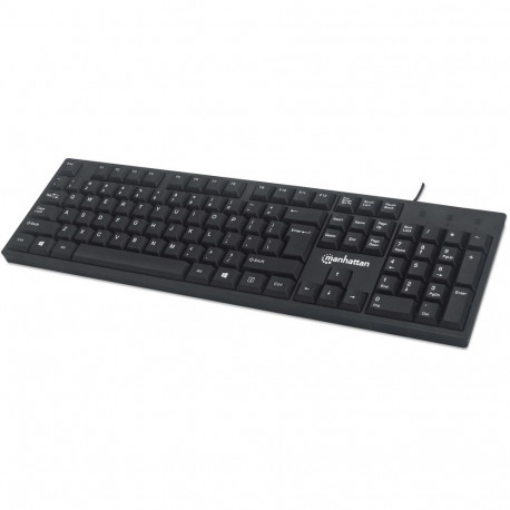 "MANHATTAN USB-Tastatur black"