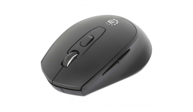 "MANHATTAN MW6200 USB-A Funkmaus 6 Tasten und Mausrad schwarz"