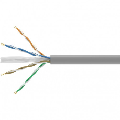 "Equip Instal.Kab Cat6 U/UTP Eca 305.00m grau LS"