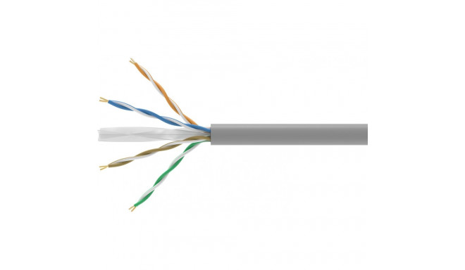 "Equip Instal.Kab Cat6 U/UTP Eca 305.00m grau LS"