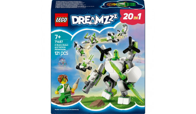 "LEGO 71487 DREAMZzz Z-Blob's Roboter- und Fahrzeugabenteuer"